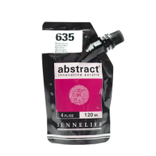Sennelier Abstract akrilfesték, 120 ml - 635, carmine red akrilfesték