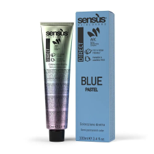 SENSUS Direct Pastel Féltartós Hajfesték Blue 100ml hajfesték, színező
