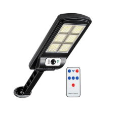 SEO-4480 Napelemes LED lámpa mozgásérzékelővel, fali konzollal és távirányítóval 200 W kültéri világítás