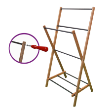 Sepio Aurora Eco Style törölközőtartó állvány (szereld magad) fürdőszoba kiegészítő