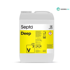 Septa Deep V7 Padlótisztítószer porózus felületekhez Melamin PAD-es tisztításhoz 10L tisztító- és takarítószer, higiénia