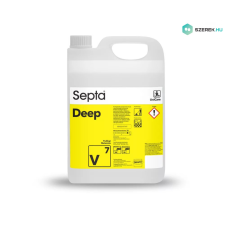Septa Deep V7 Padlótisztítószer porózus felületekhez Melamin PAD-es tisztításhoz 5L tisztító- és takarítószer, higiénia