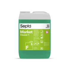 Septa Nagy teljesítményű folyadék padlótisztításhoz nagy létesítményekben SEPTA MARKETCLEANER 1 F5 10L tisztító- és takarítószer, higiénia