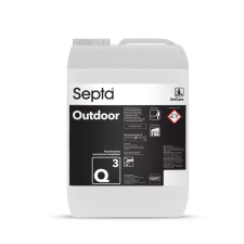 Septa Outdoor Q3 Folyadék épületek külső felületeinek mosására 10L tisztító- és takarítószer, higiénia