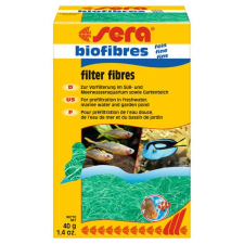 Sera Biofilter - vékonyszálas - akváriumi szűrőanyag (40g) akvárium vízszűrő