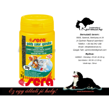 Sera Díszhaltáp Sera Goldy Color Spirulina 100ml haleledel