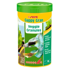 Sera Guppy Gran - granulátum táplálék díszhalak részére (250ml) haleledel