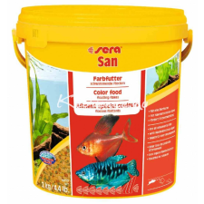 Sera San Nature Színfokozó Díszhal eledel 10 Liter (2kg) haleledel