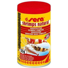 Sera Shrimps Natural – Granulátumos eleség garnéláknak 100 ml haleledel