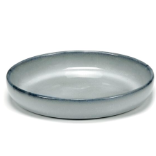 Serax Tányér, SERAX Pure 14,5 cm, kék tányér és evőeszköz