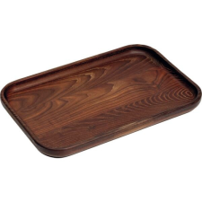 Serax Téglalap alakú tálca, SERAX Pure Dark Brown/Wood, 36x24 cm konyhai eszköz