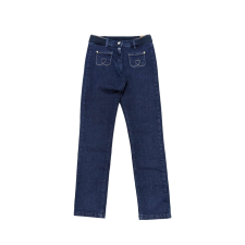  Sergent Major kislány kék farmer, hímzett zsebekkel 146-os gyerek nadrág