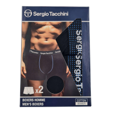 Sergio Tacchini Férfi Boxeralsó - Pamut - XL - 2 db