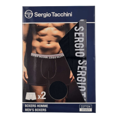 Sergio Tacchini Férfi Pamut Boxeralsó - 2 db - XXL