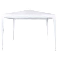 Sersimo Kerti pavilonsátor, 300x300 cm, vízálló, UV-álló, fehér kerti bútor
