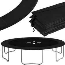 Sersimo Trambulin rugóvédő szegély, fekete, 244 cm (8 ft), PVC/EPE trambulin kiegészítő