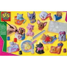 SES 3D gipszkiöntő - kutyák és cicák (01154) (307382) kreatív és készségfejlesztő