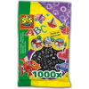 SES Creative Beedz Children's packet of 1000 Black Iron-on Beads Vasalható gyöngy ( )