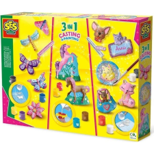 SES Creative Casting and painting - 3 in 1 (508230) kreatív és készségfejlesztő