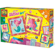 SES Creative Mess free glitter art (447700) kreatív és készségfejlesztő