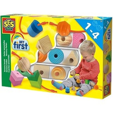  SES első fa gyöngyeim készlet (45427) kreatív és készségfejlesztő