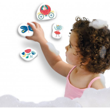 SES vizes matricák mesefigurák, 14 db (8710341130794) fürdőszobai játék