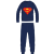 SetinoHungaryKft. Superman férfi vékony pamut pizsama - jersey pizsama - sötétkék - S