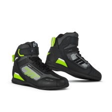 Seventy Degrees SD-BR2 Veloce motoros cipő fekete-fluo sárga motoros csizma
