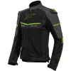Seventy Degrees SD-JR60 Thunder motoros kabát fekete-fluo sárga