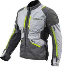 Seventy Degrees SD-JT67 Tanami motoros kabát fekete-szürke-fluo sárga motoros kabát