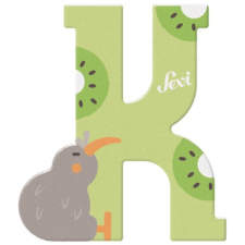 Sevi fa betűk - K - Kiwi zöld dekoráció