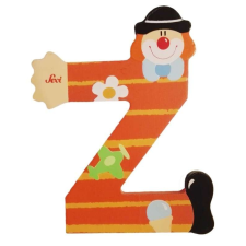 Sevi Sevi Fa betű bohócos - Z narancssárga tapéta, díszléc és más dekoráció