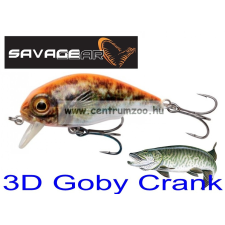 Sg 3d goby crank sr 5cm 6.5g floating uv orange csali