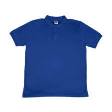 Sg Férfi galléros póló rövid ujjú SG Poly Cotton Polo - 3XL, Király kék férfi póló