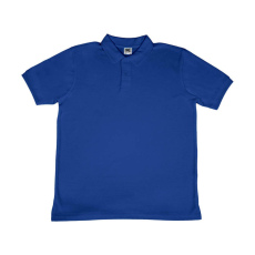 Sg Férfi galléros póló rövid ujjú SG Poly Cotton Polo - 4XL, Király kék
