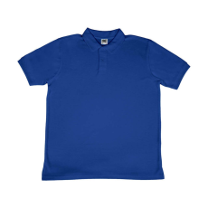 Sg Férfi galléros póló rövid ujjú SG Poly Cotton Polo - S, Király kék