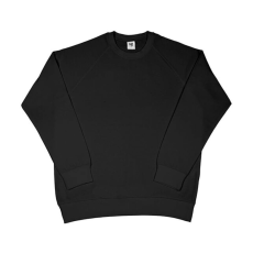 Sg Férfi pulóver hosszú ujjú SG Raglan Sweat - 3XL, Fekete
