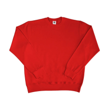 Sg Férfi pulóver hosszú ujjú SG Sweatshirt - 4XL, Piros férfi pulóver, kardigán