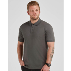 Sg Férfi rövid ujjú galléros póló SG Signature Stretch Tagless Polo S, Mély fekete