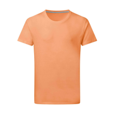 Sg Férfi rövid ujjú póló SG Perfect Print Tagless Tee -L, Cantaloupe