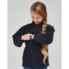 Sg Gyerek hosszú ujjú kabát SG Kids&#039; Softshell Jacket 152 (11-12/2XL), Sötétkék (navy) gyerek kabát, dzseki