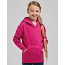 Sg Gyerek kapucnis hosszú ujjú pulóver SG Kids' Hooded Sweatshirt 128 (7-8/L), Sötétzöld