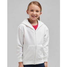 Sg Gyerek kapucnis hosszú ujjú pulóver SG Kids' Zip Hood 140 (9-10/XL), Fehér