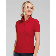 Sg Női rövid ujjú galléros póló SG Ladies&#039; Cotton Polo XL, Sötétzöld női póló