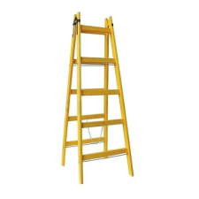 SG PRO Falétra, A07, 227cm, 7 fokos, lakkozott létra és állvány