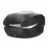 SHAD SH58X bővíthető felső doboz fekete-karbon 58L – rögzítő lappal (3 az 1-ben: 46-52-58L) kapacitás: 2 zárt bukósisak (L61xH27xP48cm) (D0B58206) SHAD  Vázak, idomok, kiegészítők Dobozok