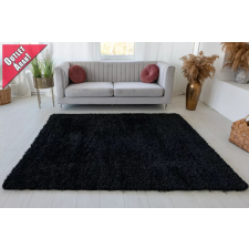  Shaggy szőnyeg Nordic (Black) 200x280cm Fekete lakástextília