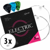 Shaman 3X Shaman Elektromos Húrok Elektromos Gitárhoz  2 Póthúrral És 3 Pengetővel Együtt Szett