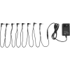 Shaman Ps-23A 9V-Os Tápegység Gitár Effektpedálhoz Akár 8 Eszközhöz - Power Dc Kimenet