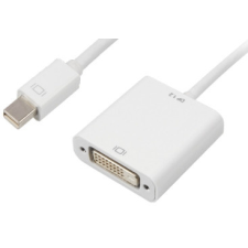Sharkoon 0.15m, Mini DisplayPort/DVI 0,15 M Fehér kábel és adapter